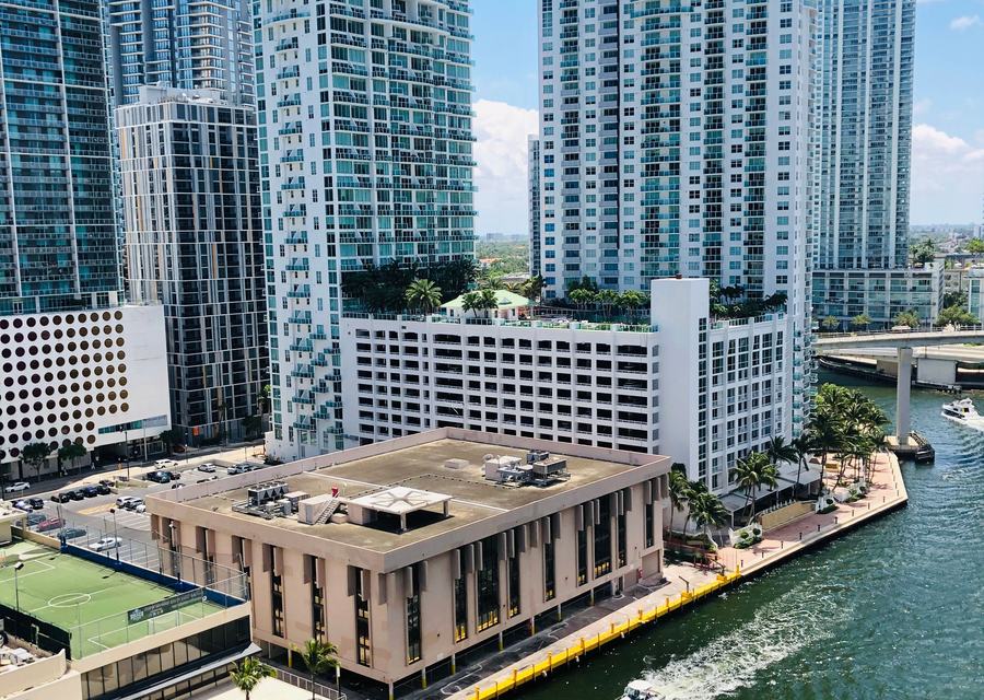 Commercial buildings in Miami